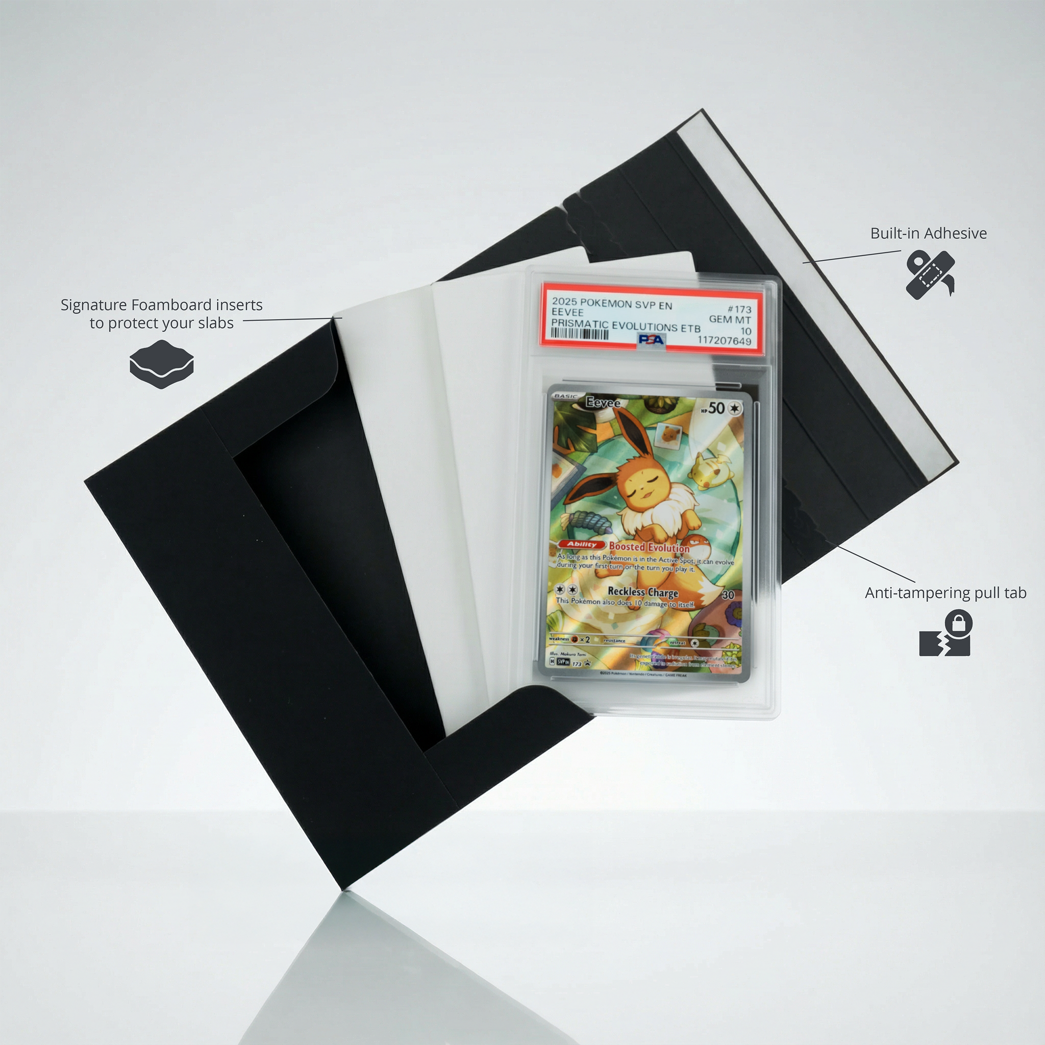 Graded PullShield – Protective Shipping Case for Graded Trading Cards