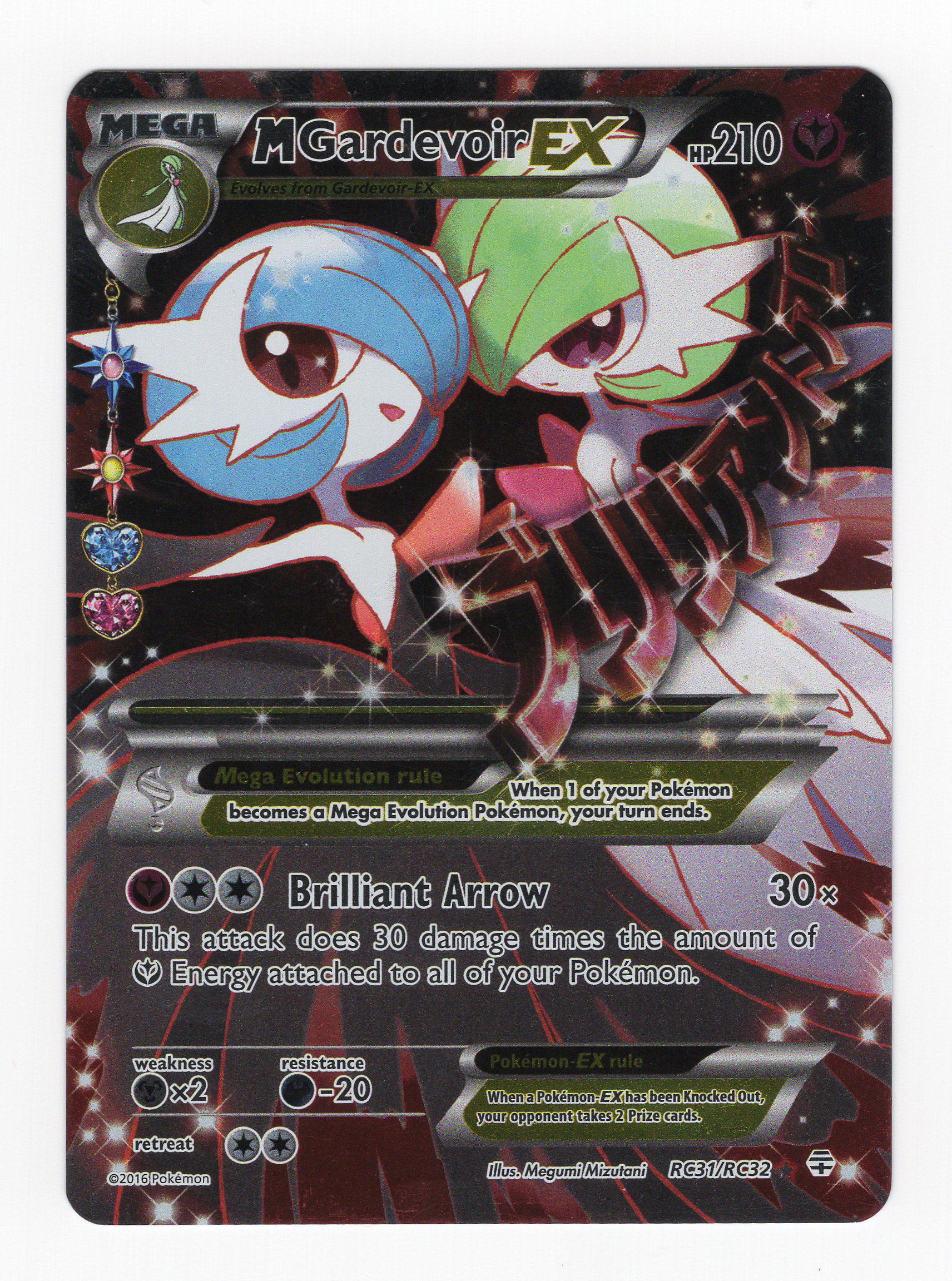 M Gardevoir EX #RC31 Pokemon Generations Holo - Lightly Played