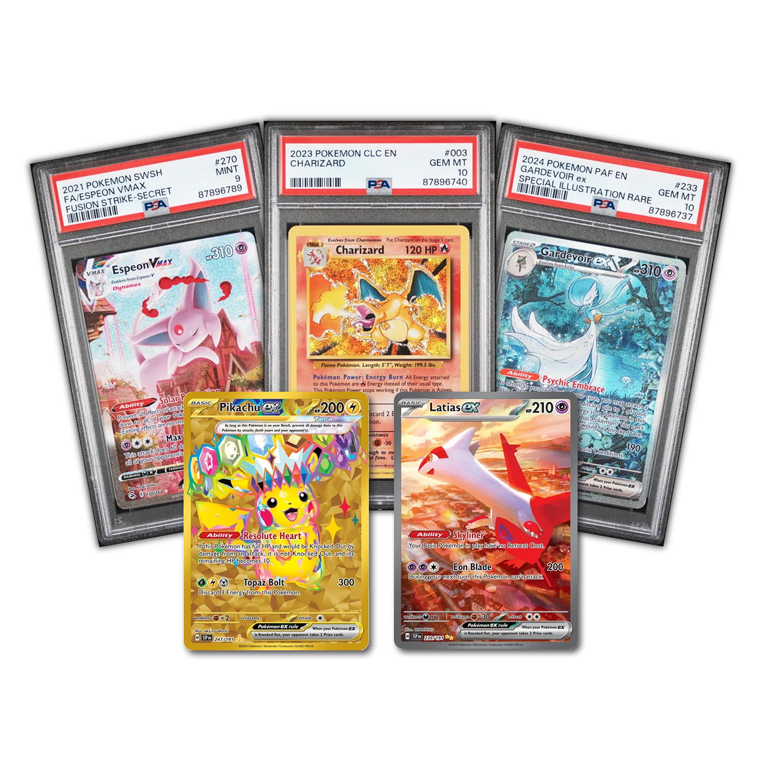 Pokemon Singles & Slabs