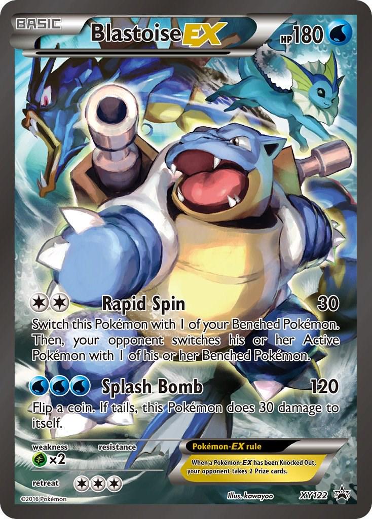 Blastoise EX #XY122 Pokemon Promo Holo - Lightly Played