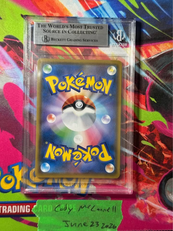 BGS 9 | Rowlet [Edvard Munch's Scream] Pokemon 2016 Sun & Moon Promo - Mint
